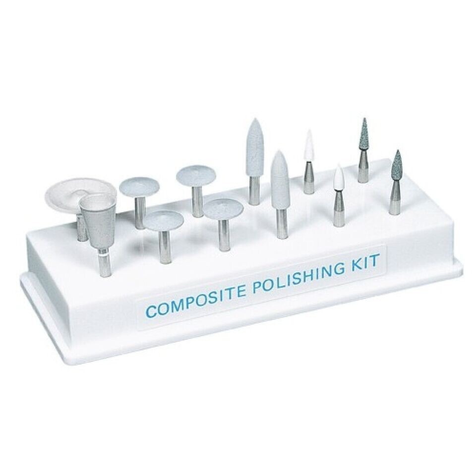 Shofu Composite Polishing CA Kit (PN 0310) 12pcs Kit Dental Material (Free Ship)