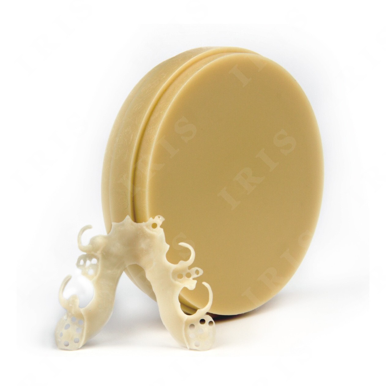 1pc Dental Acetal Disc CAD Pure Flexible Milling Blank for Partial Denture