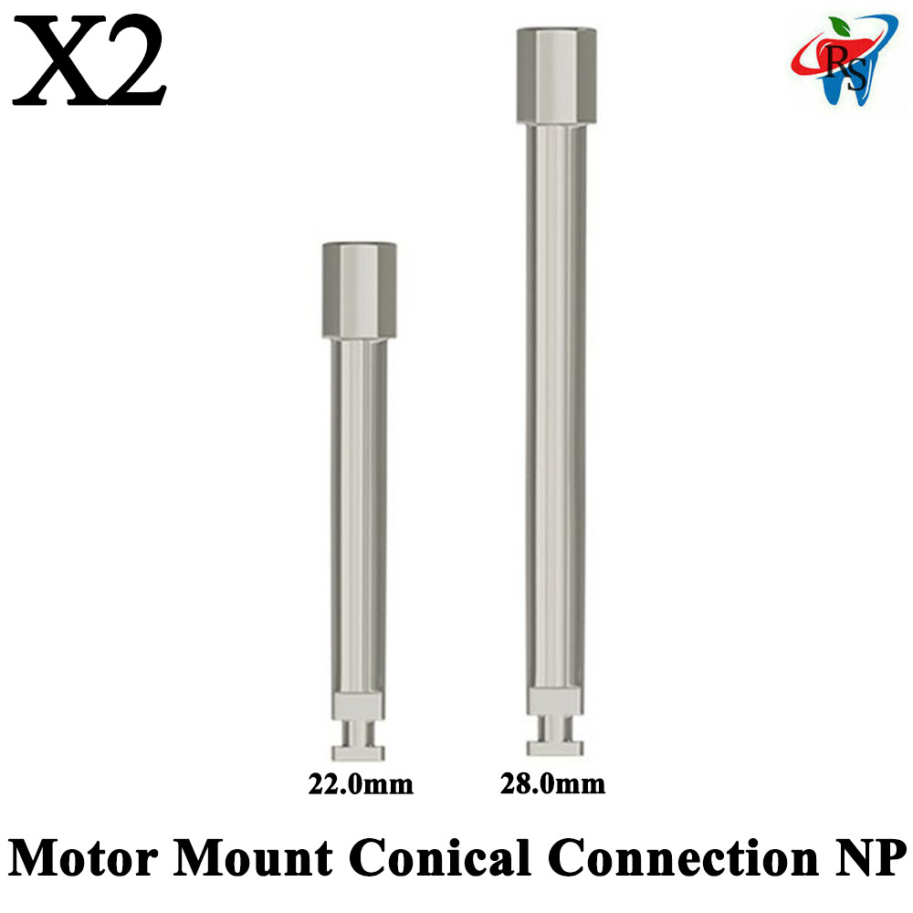 2 pcs Dental Motor Mount Driver Conical Connection 2.25mm NP Surg ical Tools Set