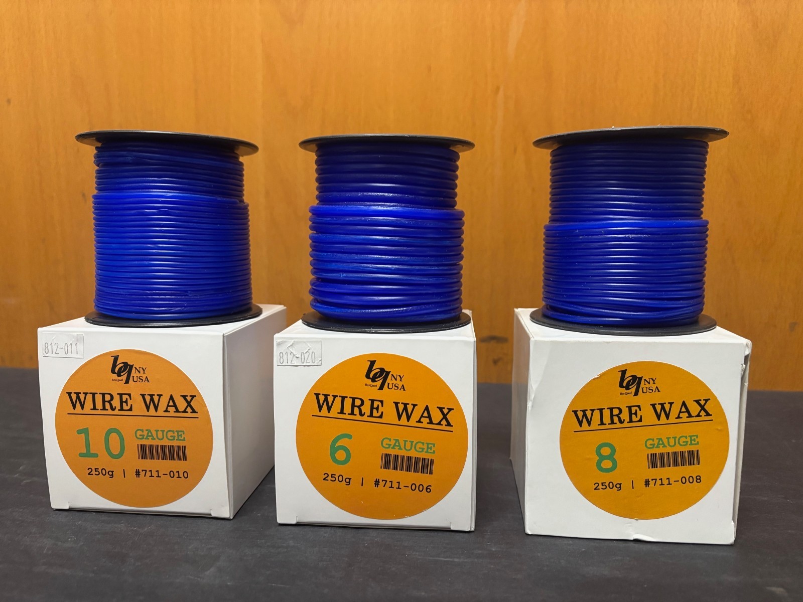BESQUAL – Wire Wax For Sprues Blue [ 6, 8, 10 ] gauge – 250gr
