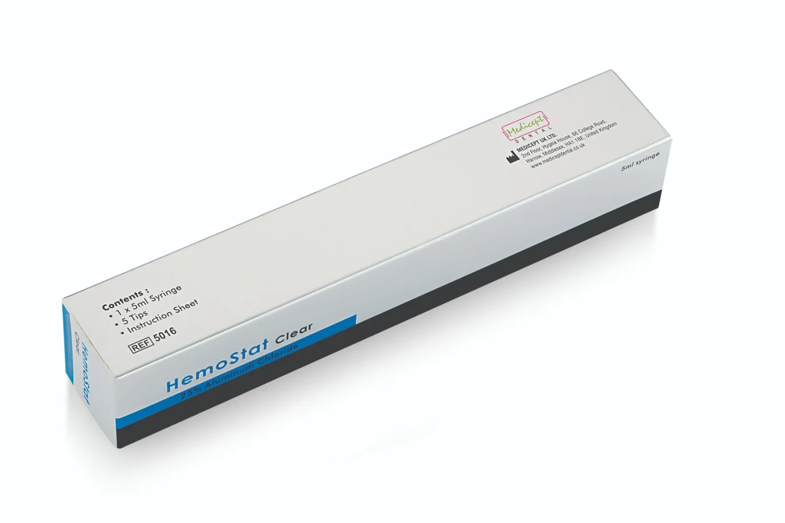 Medicept Hemostat Clear Gel Colorless, viscous Hemostat gel for gingival
