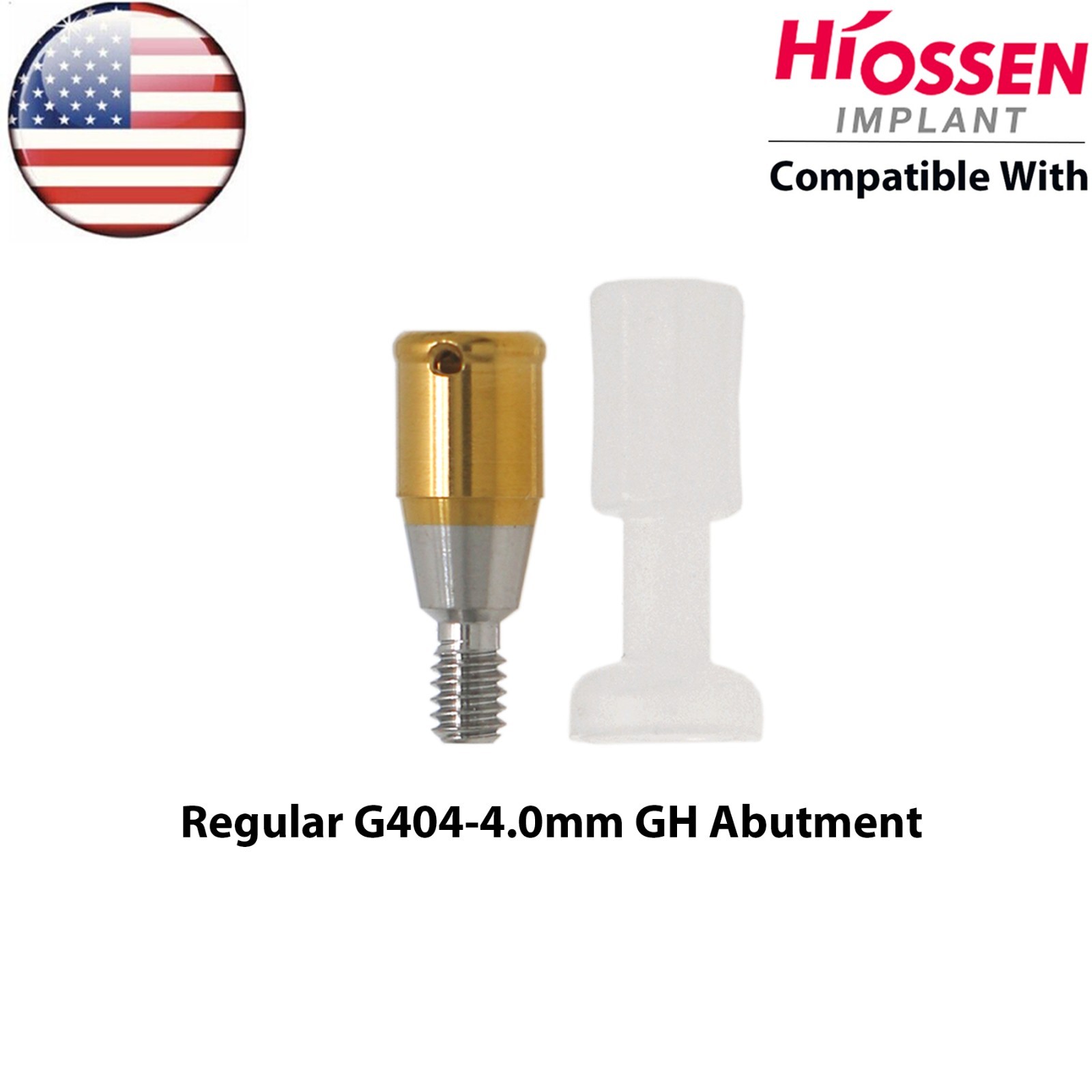 US Overdenture Locator Abutment Mini/Regular Fit Hiossen ET/Osstem TS Platform