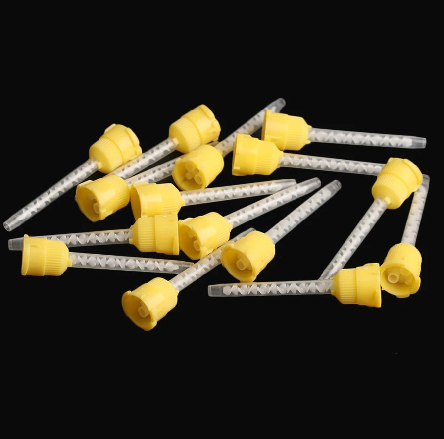 1set Dental Mixing Tips Disposable Impression Nozzle Tubes Dentistry Lab Product