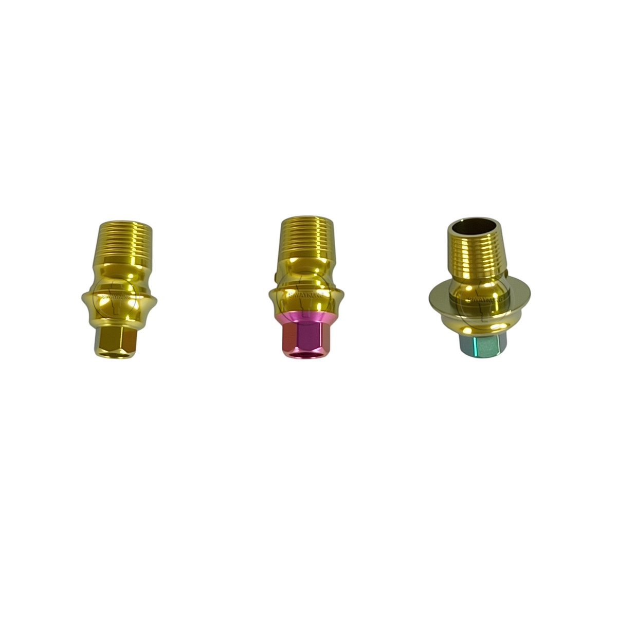 5 pcs Ti-base Abutment CAD/CAM ti base fit to MIS Seven platform NP SP