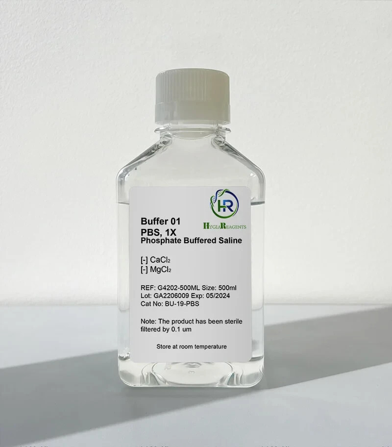 Phosphate buffered saline (PBS) 500 ml, 12/CASE