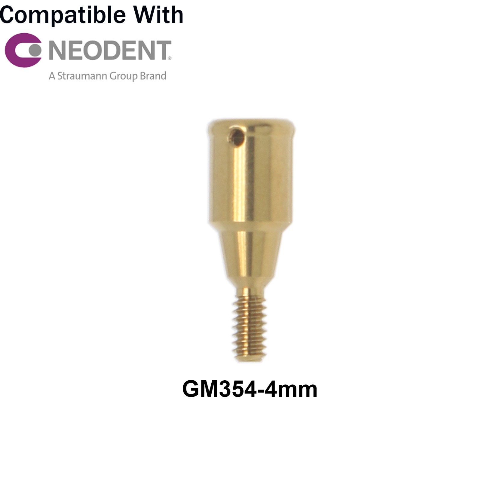 Overdenture Locator Abutment Removable Male Cap for NEODENT GRAND MORSE 1-6mm GH