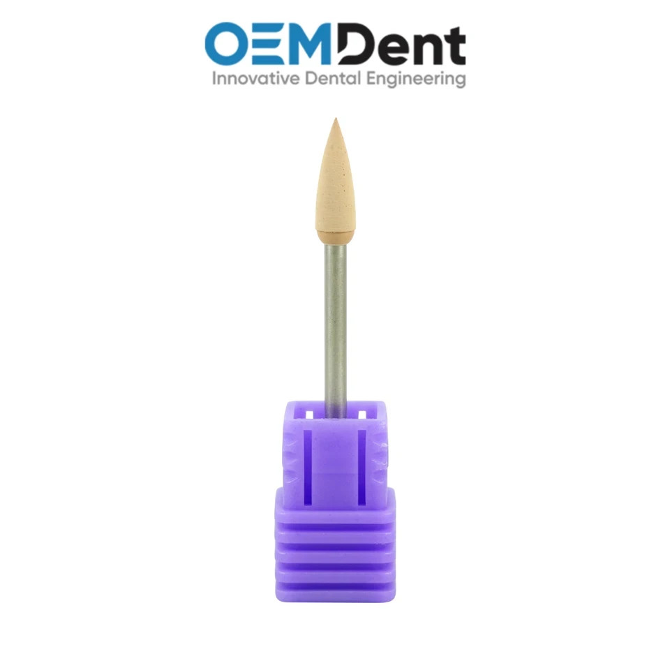 MDT Zirconia Dental Polisher Bur Flame Ø4.0mm X 13.0mm Smoothing, Restorative