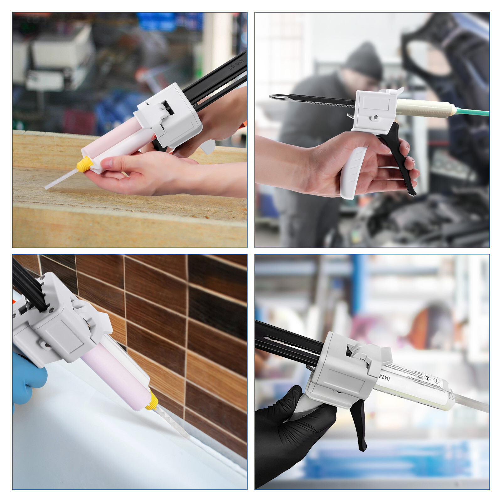 JMU Dental Impression Universal Cartridge Dispenser Delivery Gun 10:1