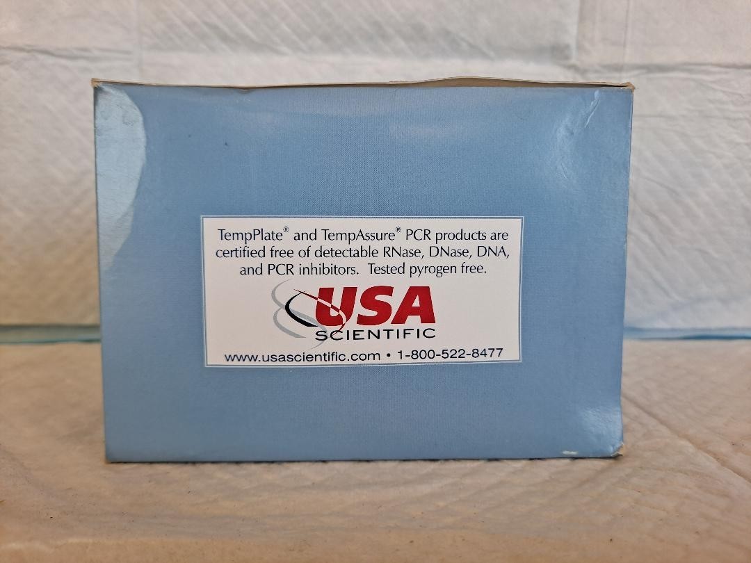 USA Scientific 1402-9800 TempPlate Full-Skirt 0.1mL PCR Plates, New in Box
