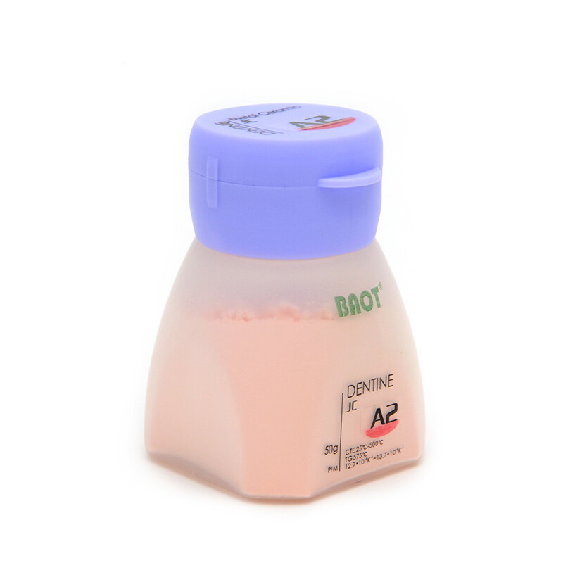 BAOT Dental Ceramic Powder Dentine Metal PEM Porcealin Dentin Powder 50g