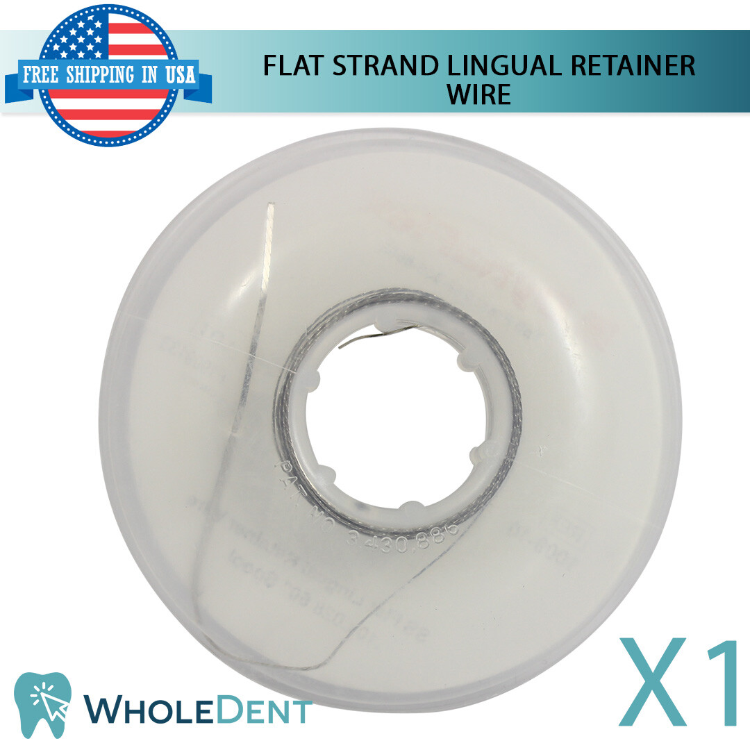 Orthodontic Dental Flat Strand Lingual Retainer Wire .010″x.028″ DynaFlex