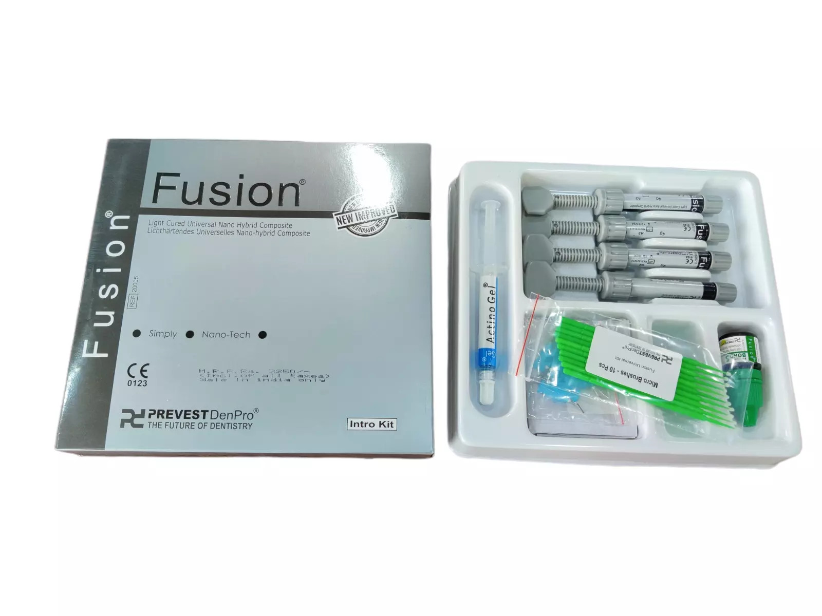 Prevest DenPro Fusion Universal Kit Dental Nano Resin Composite Kit (Free Ship)