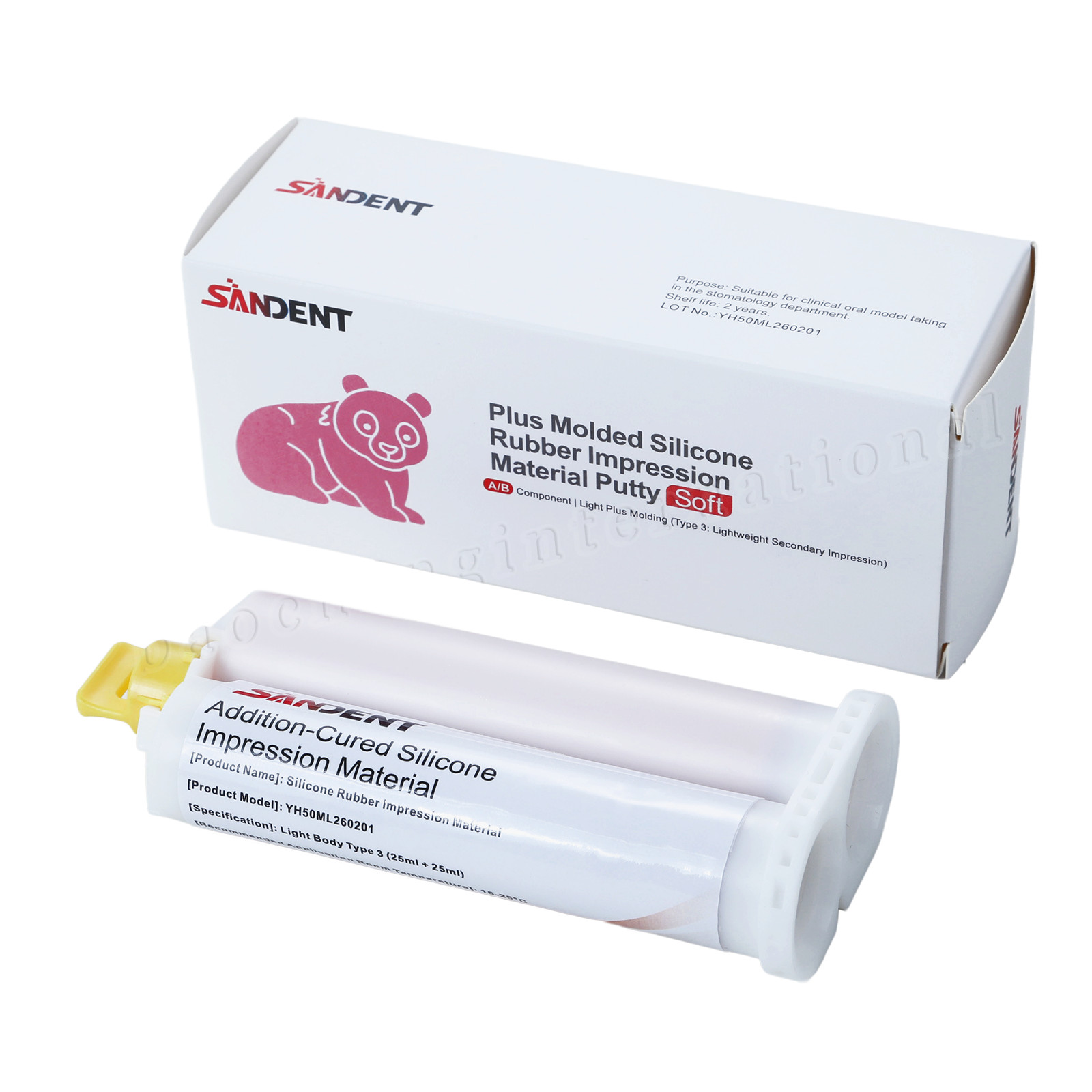 120 Heavy Body Regular Set Dental Vinyl Polysiloxane Impression Material VPS PVS