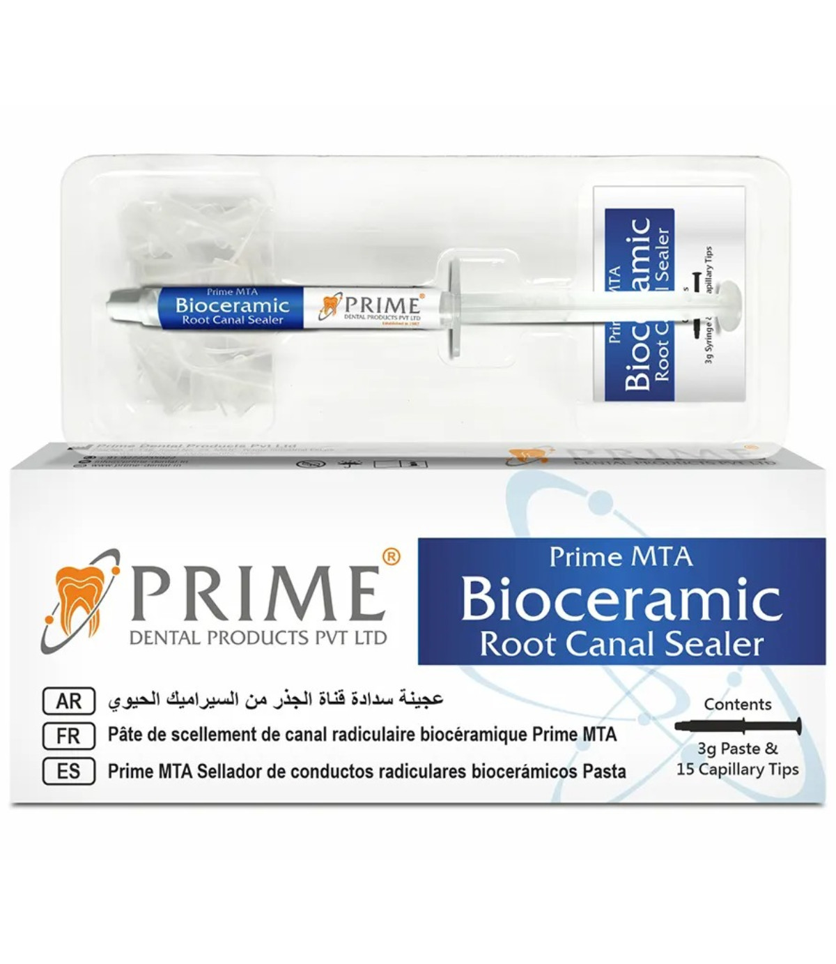 Prime Dental Prime MTA Bioceramic Premixed Solution Root Canal Sealer (Free Ship