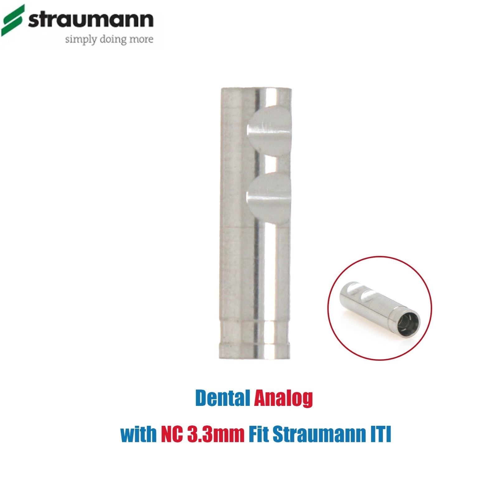 US Implant Fit ITI Dental Lab Scan Body Analog CAD/CAM With Straumann BL/BLT