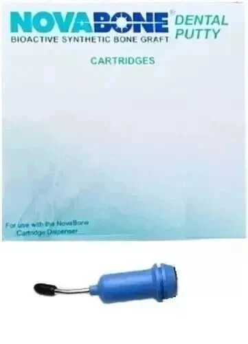 Novabone Putty Bioactive Synthetic bone graft 1 Cartridges .25 cc X 4
