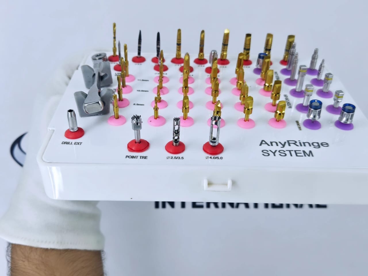 AnyRidge Dental Implant Surgical Kit Implantology Instrument Set