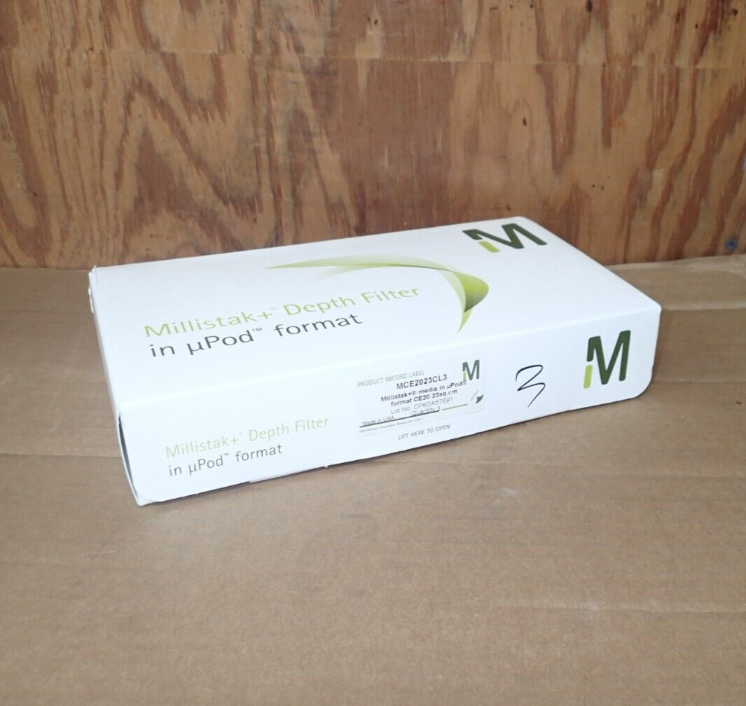 Millipore MCE2023CL3 Millistak + Depth Filter Media in μPOD Format X3 NEW