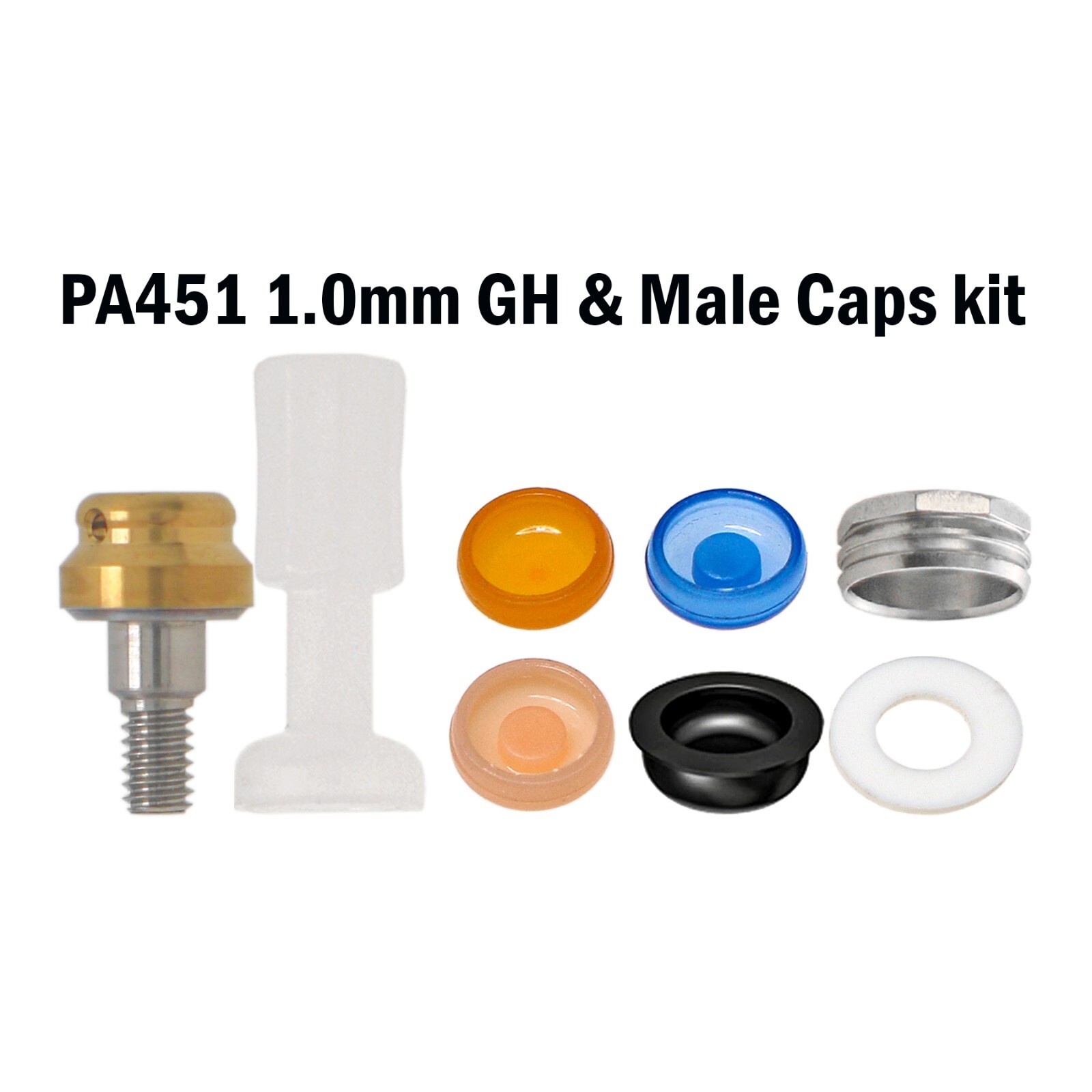 US Implants Locator Abutment Caps for Zimmer Tapered Screw-vent 4.5 Internal-Hex