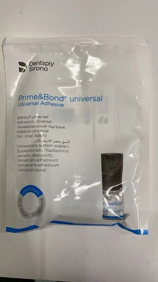 DentSply Prime and Bond UNIVERSAL Adhesive 4ML Pack LONG EXPIRY (Free Ship)