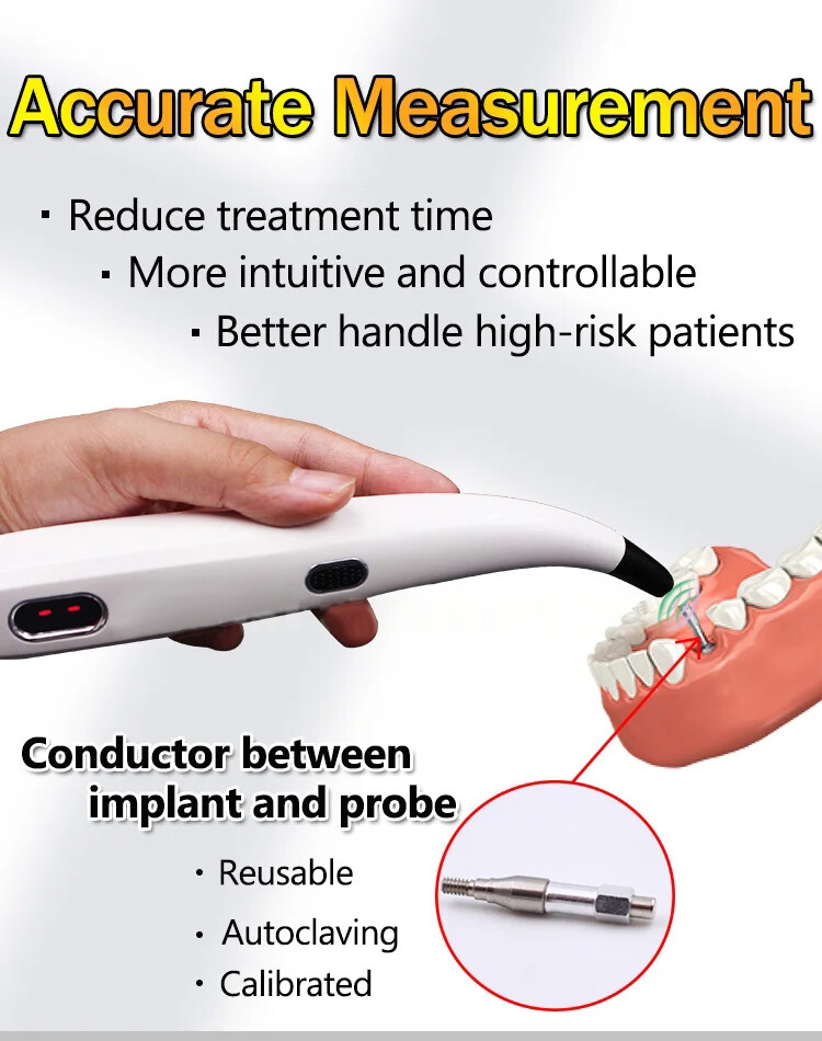 DENTAL ISQ OSSEOINTEGRATION IMPLANT STABILITY MEASUREMENT SYSTEM METER UNIT CE