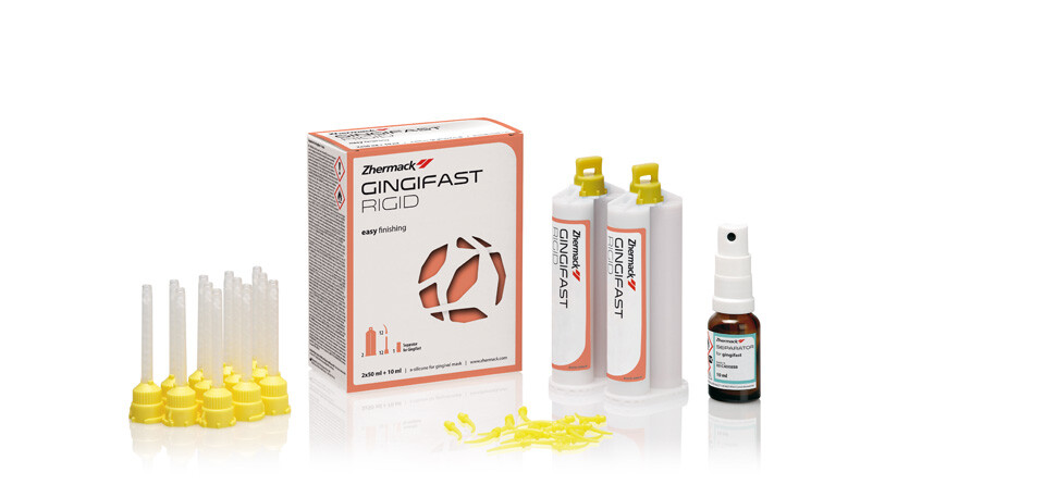 Gingifast Rigid Kit – Zhermack – Silicone – 2 x 50 ml