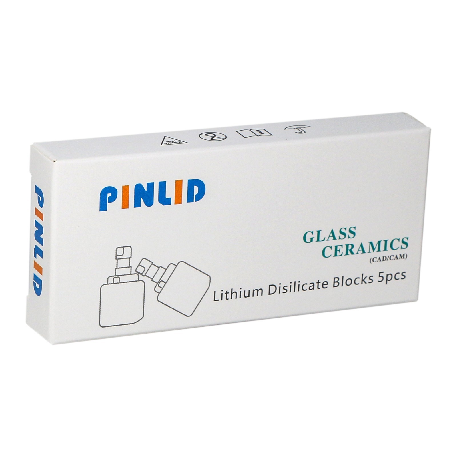 Dental Emax CAD/CAM CEREC Milling Blocks Ceramic Blocks Lithium Disilicate C14