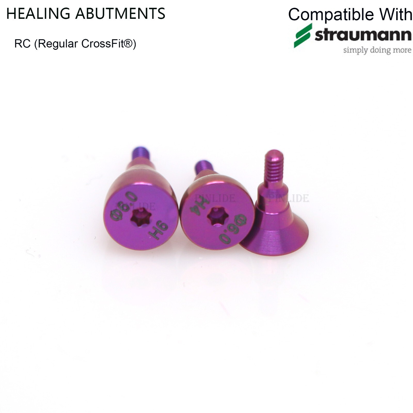 US Dental Healing Cap Abutment NC/RC Cover Screw Compatible Straumann ITI BL/BLT
