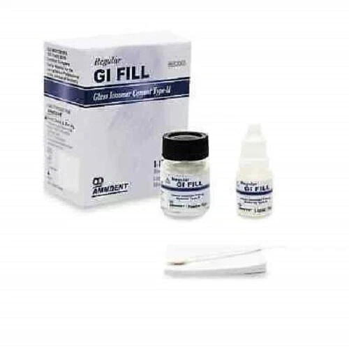 Ammdent Permanent White Teeth Tooth Filling Kit, Loose Caps, 30+ Repairs FS
