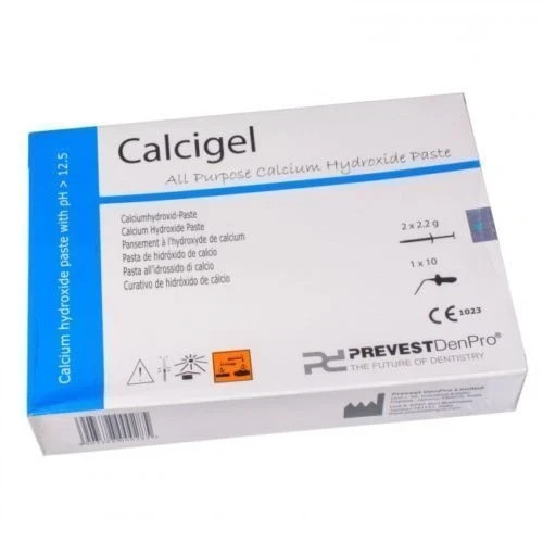 Calcigel Calcium Hydroxide Endodontic Paste For Root Canal Treatment ECONOMY PK