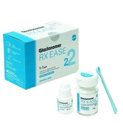 New Shofu Glasionomer RX Ease Set 15gm / 8ml Free Ii Ship