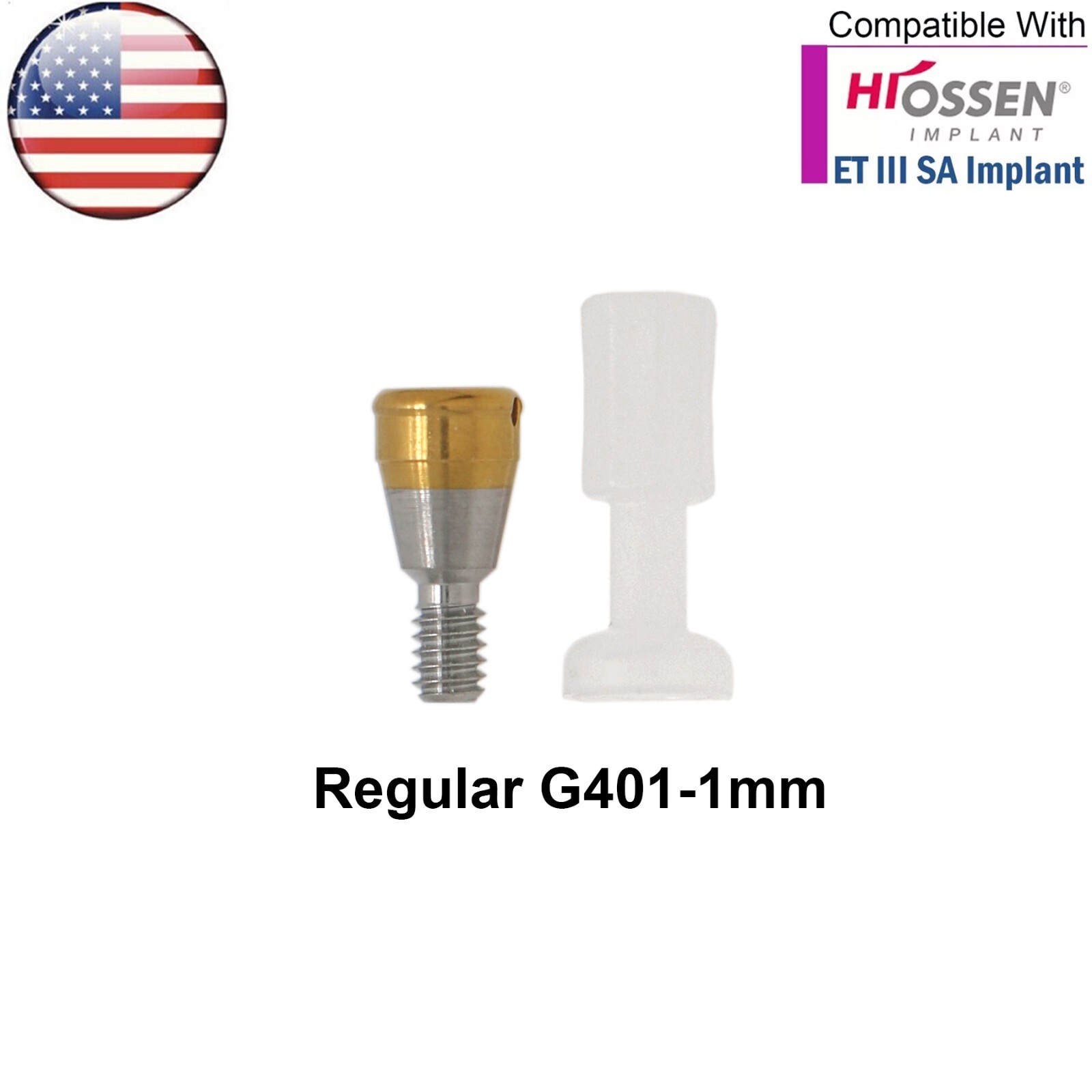 US Dental Locator Regular Abutment Attachment fits Hiossen Osstem ET Implant Sys