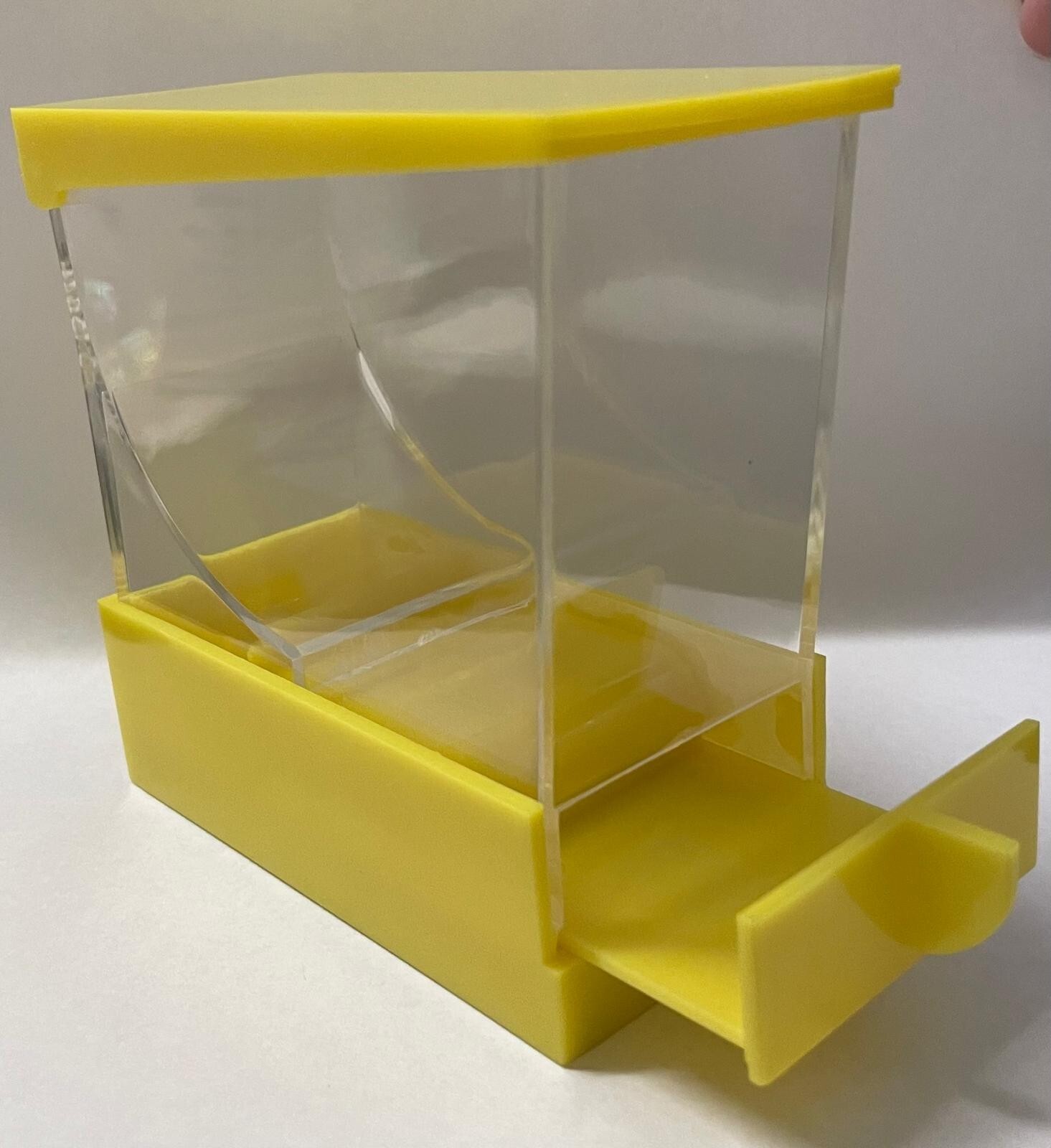 Cotton Roll Dispenser Yellow