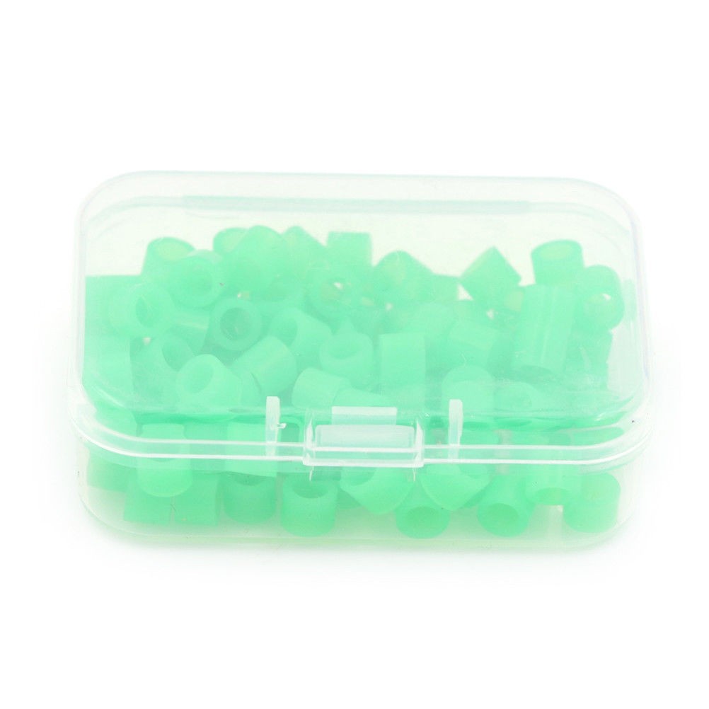 100Pcs/Box Dental Autoclavable Assorted Silicone Instrument Color Code Ring Band