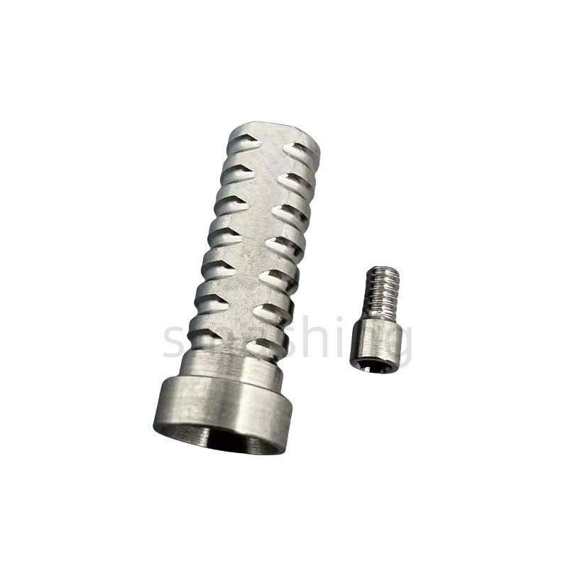 50x Titanium Temporary Cylinder Ti MU Sleeve Multi Unit4.8 Abutment Fit With Oss