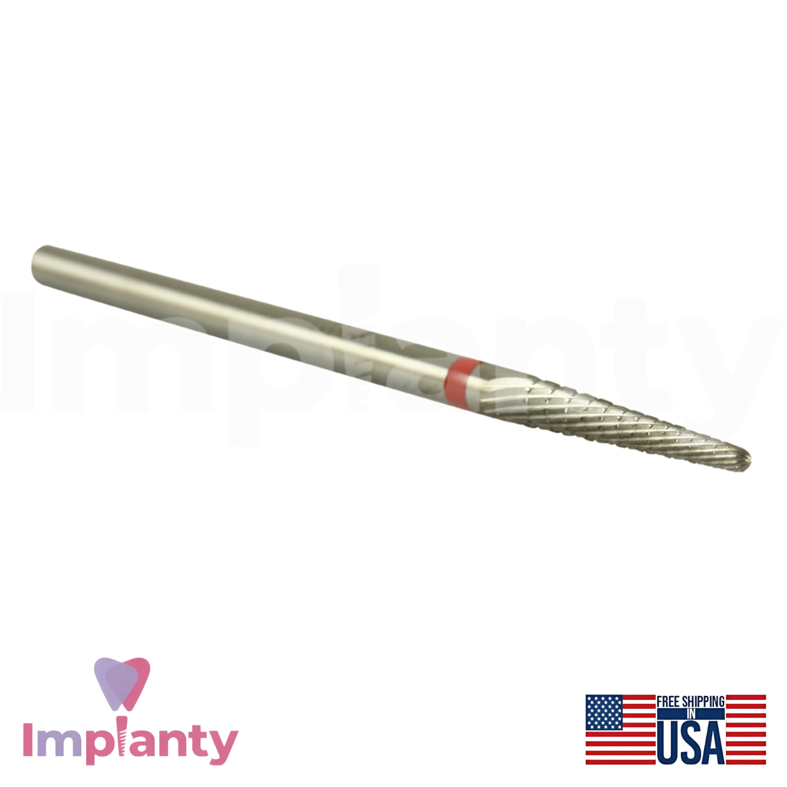 Spiral Cut Fine Grit Carbide Dental Bur Ø2.3mm x 14.0mm 5001407 Dentistry Tool