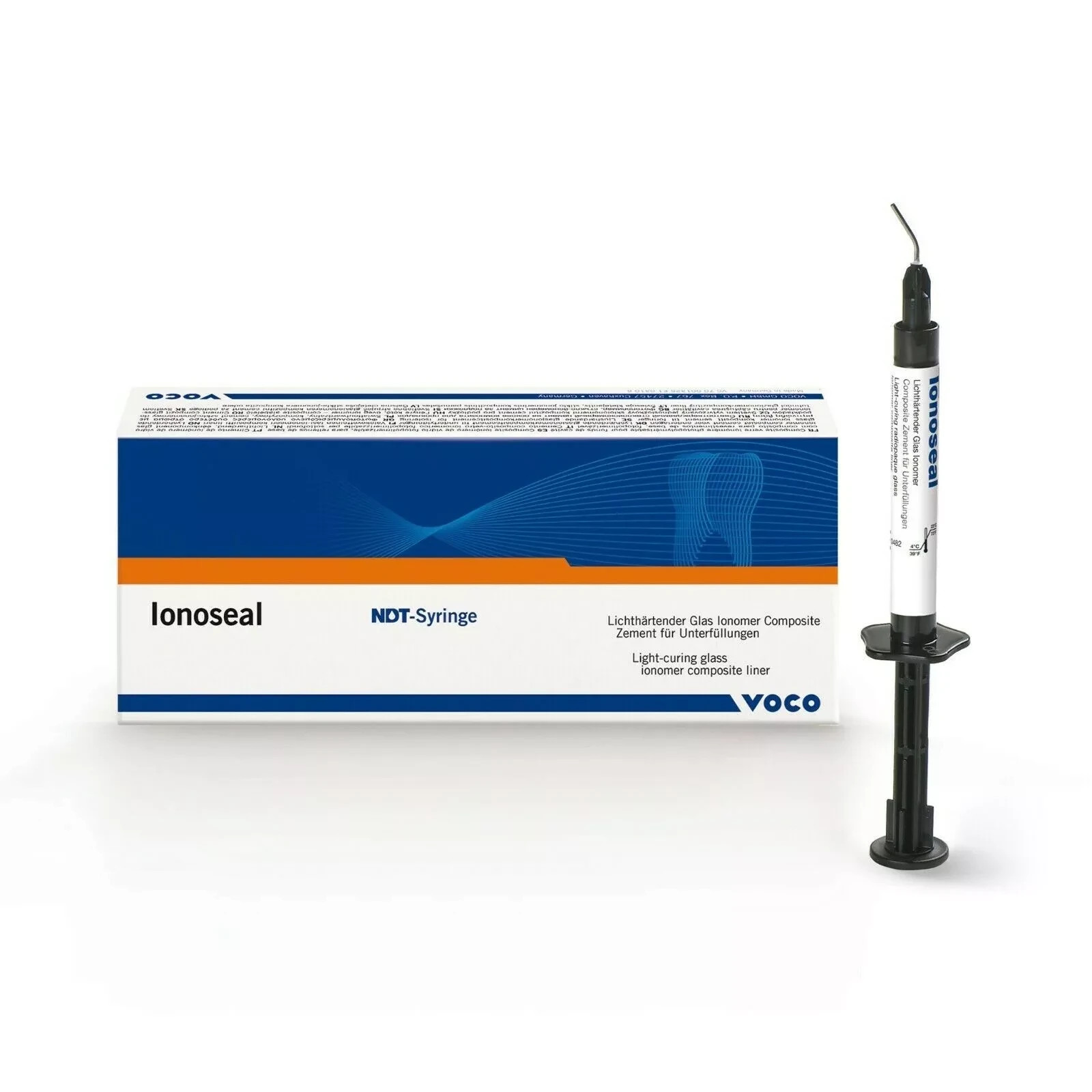 Voco Ionoseal Light Cure Resin Reinforced Glass Ionomer Base Liner 2.5gm