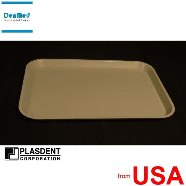 PLASDENT Flat Tray EF Setup Size E Color: GRAY- #300Ef- 9- Each- Di 001-300EF-9