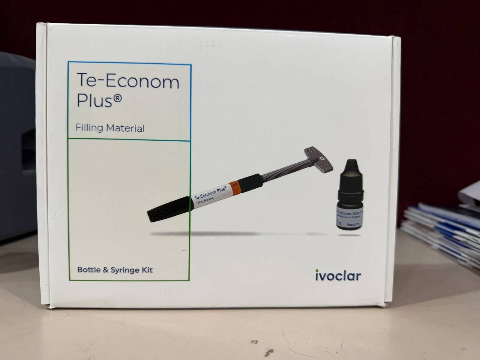 5 X Ivoclar Vivadent TeEconom Plus Dental resin composite kit
