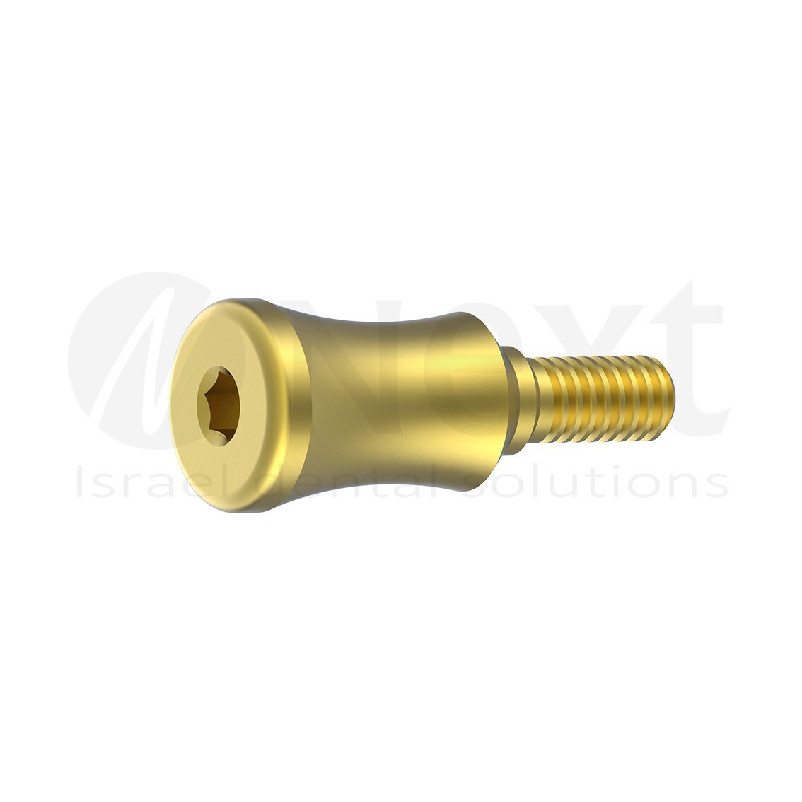 Lot x 20 Healing cap Concave abutment titanium 6 mm Ø 4.6 MM