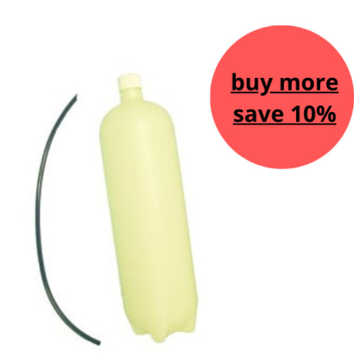 DCI 2-Liter Heavy-Duty Bottle for Dental Unit Water Systems
