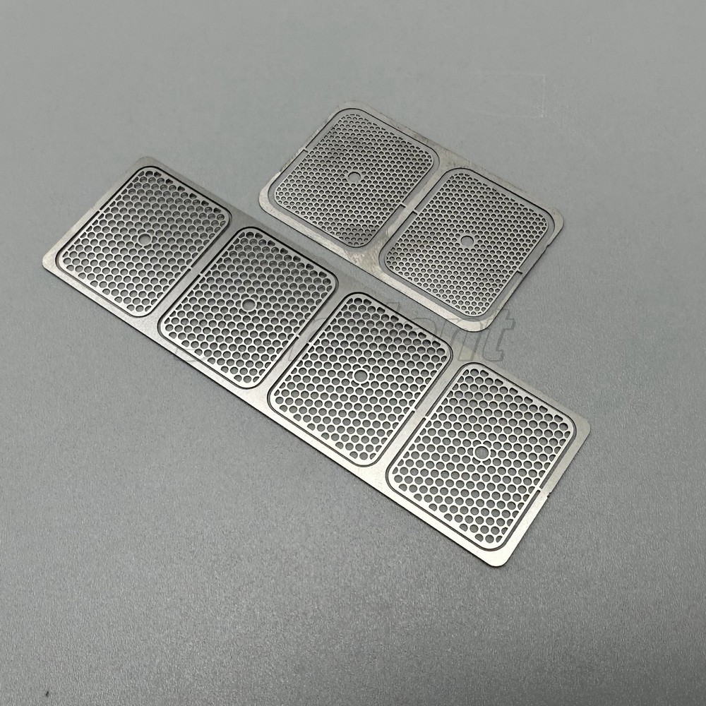 Dental Fixture Titanium Barrier Membrane Mesh Plates GBR Flexible Safety 2in1