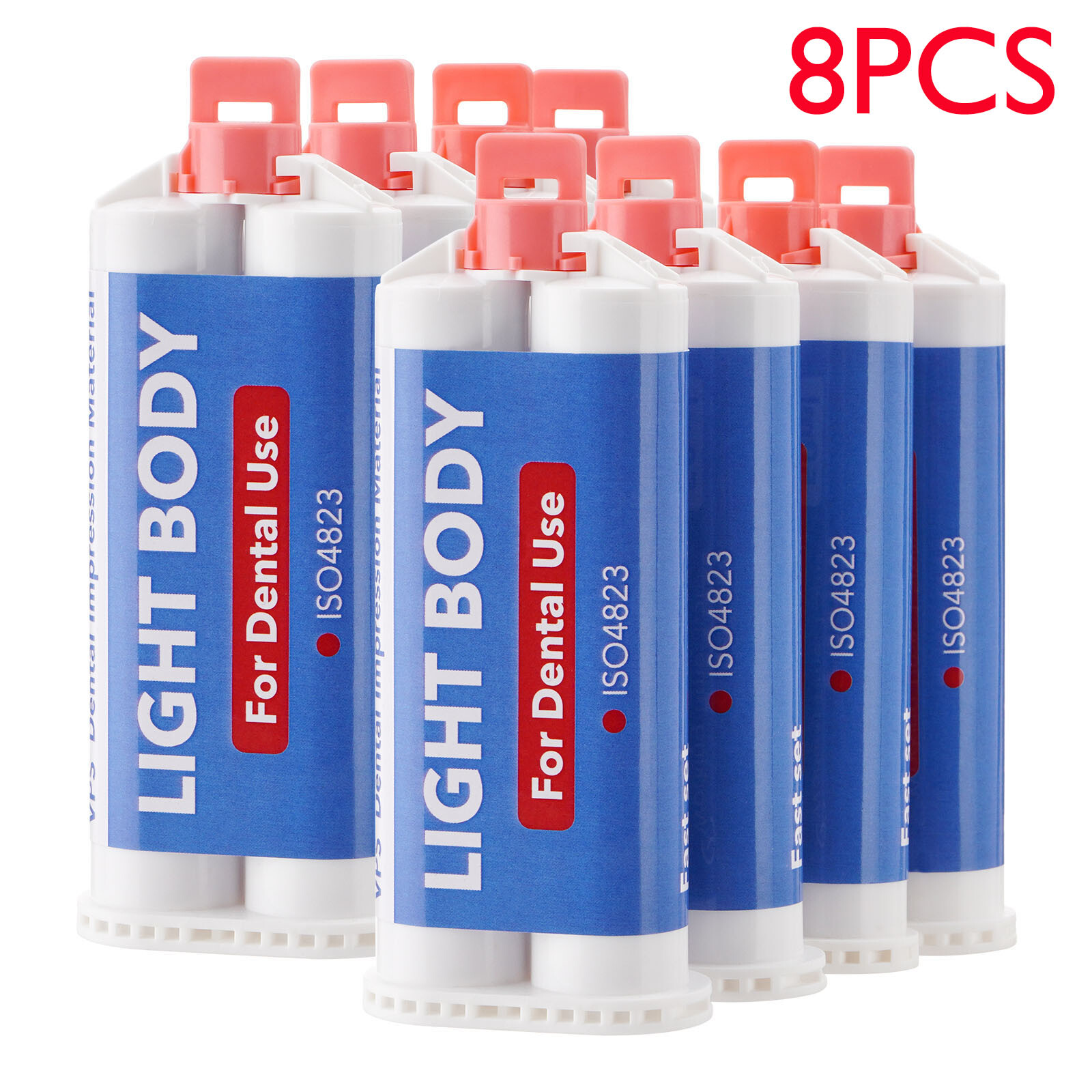 New Dental Impression Material Light Body Fast Rapid Set VPS 50 ml Cartridges