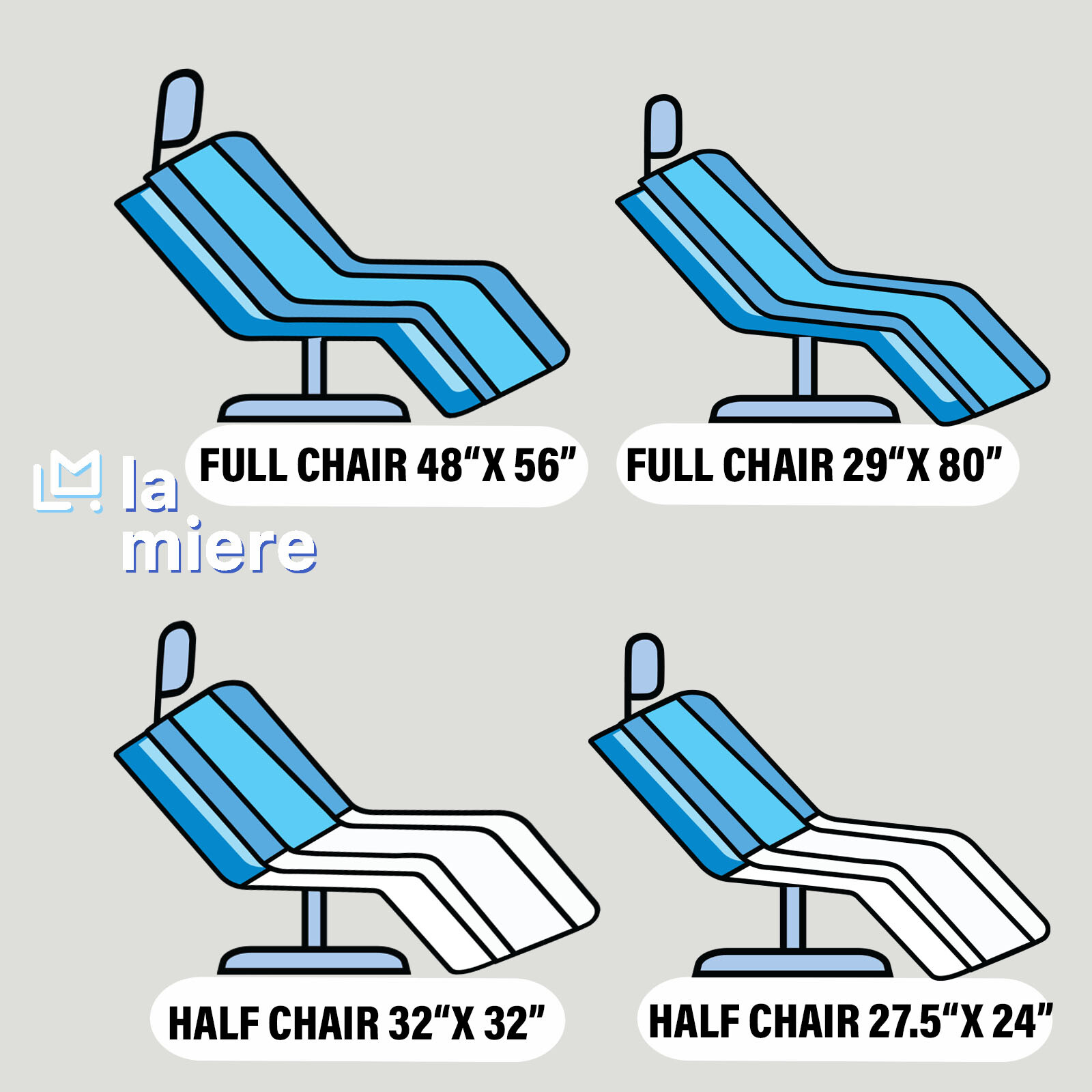 Dental Disposable Half Chair Full Chair Sleeves Protective Cover Clear Plastic