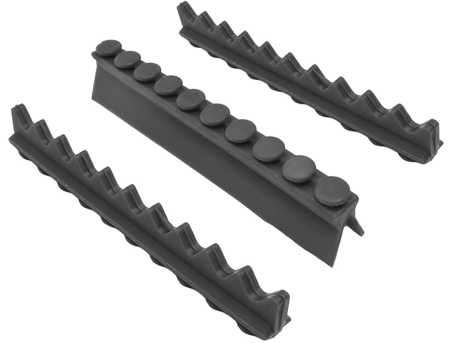 Black Autoclavable Silicone Dental Strips Universal Fit Replacement Dental