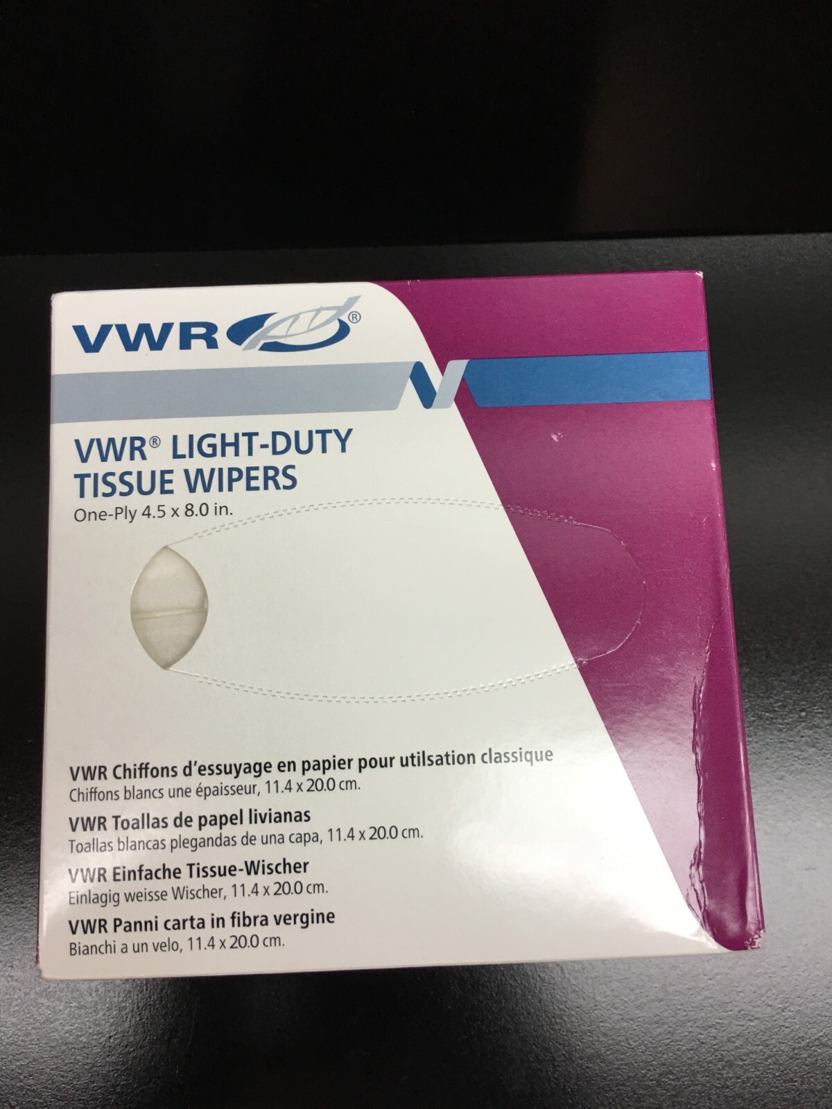 VWR Cat No 82003-820 Light Duty Tissue Wipers