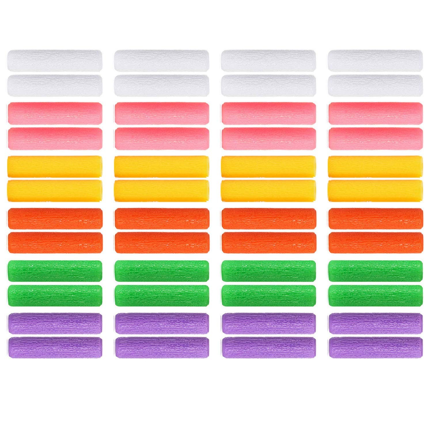 KISEER 48 Pcs Colorful Orthodontic Aligner Chewies for 48 PCS,