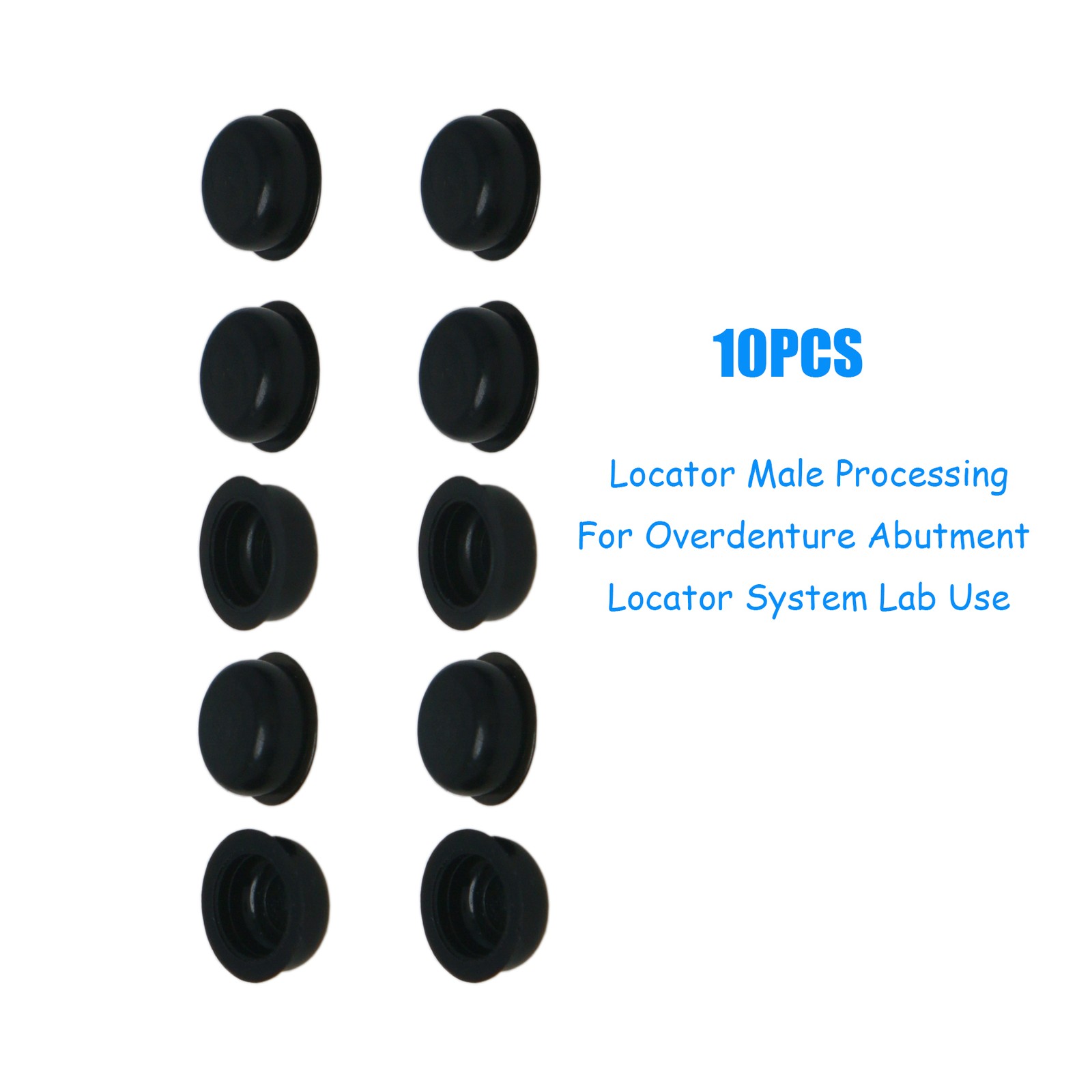 Locator Abutment Overdenture Implant Retention Caps Inserts Zimmer/Nobel/Hiossen