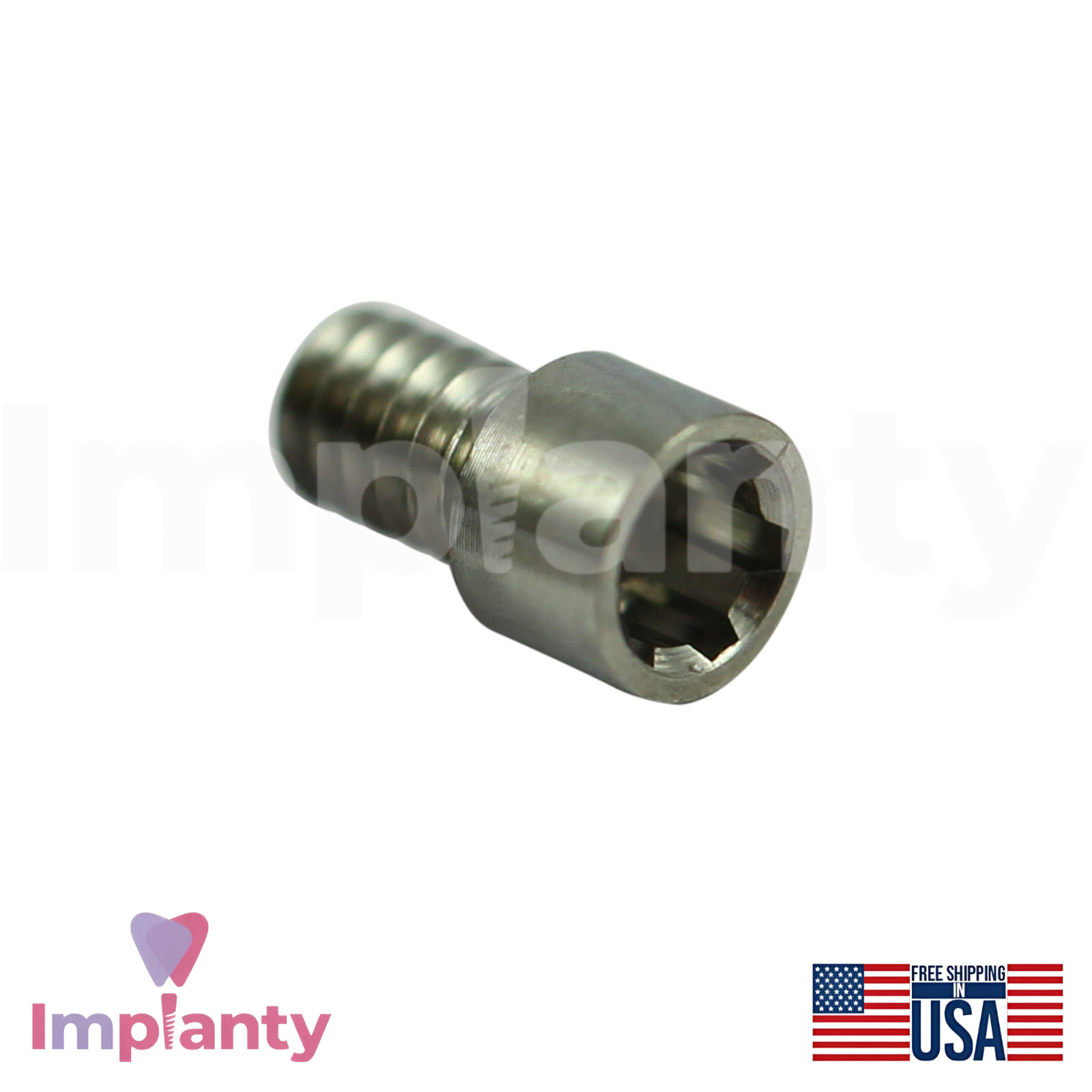 AB Dental Compatible Ø4.9mm Titanium Conical Sleeve For Multi Unit P64