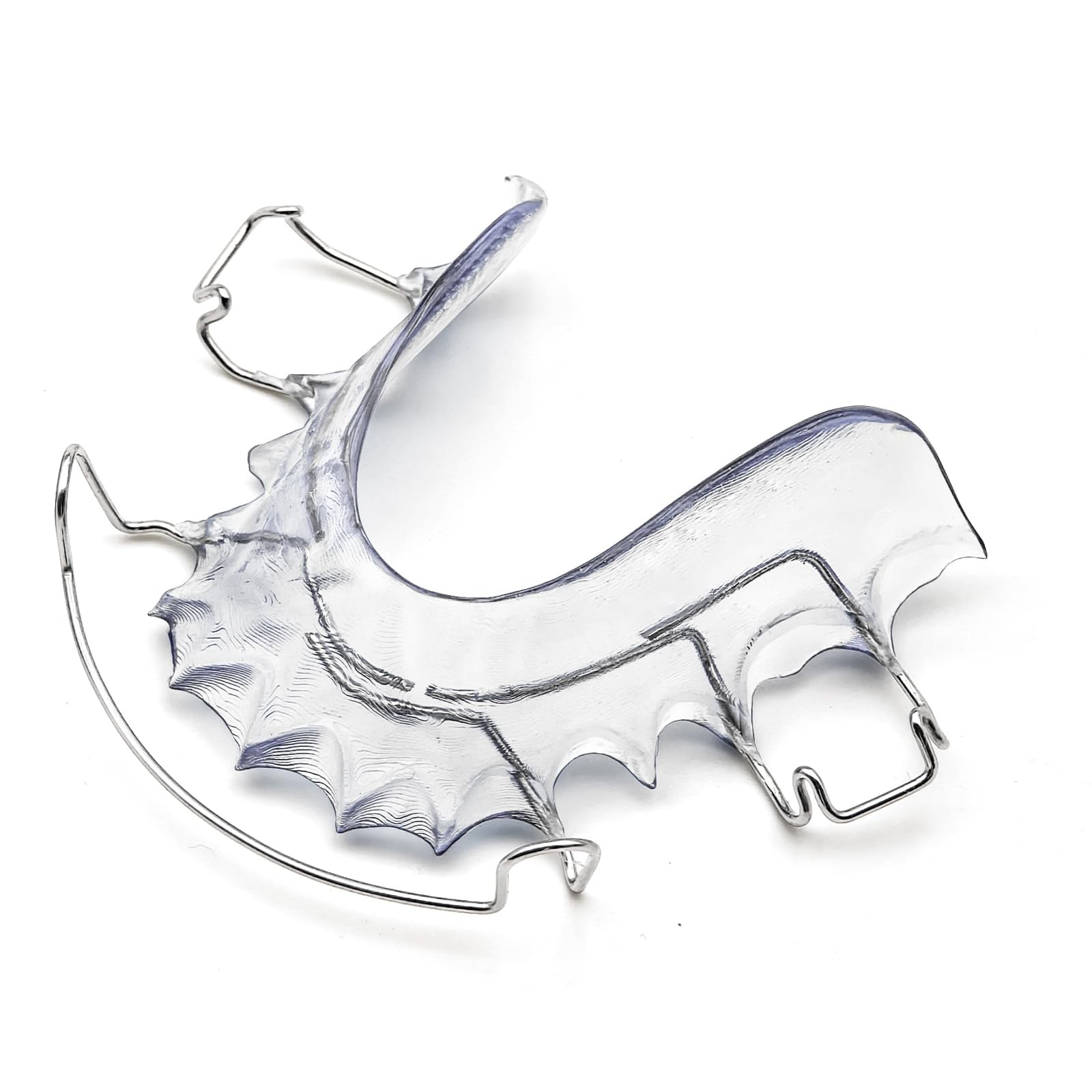 2 Hawley Retainer for Custom Teeth Retention, Custom-Fit Upper Only *2, White
